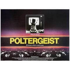 Vintage "Poltergeist", Poster, 1982