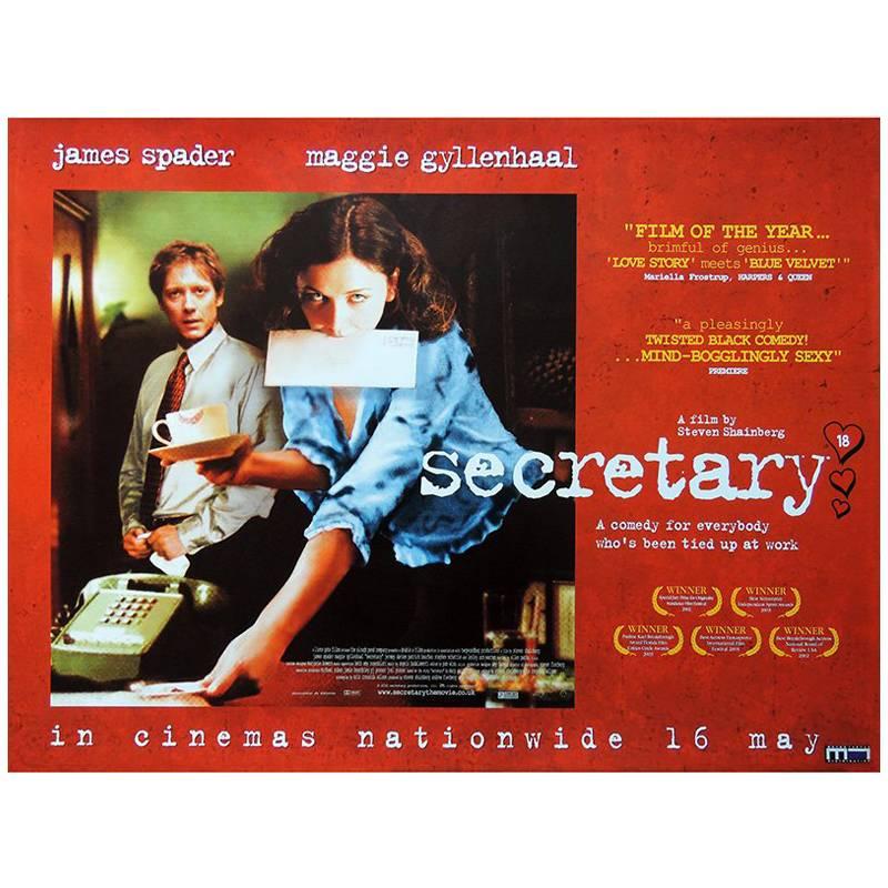 Secretary Film Poster 2002 For Sale At 1stDibs secretary-film-poster-2002-for-sale-at-1stdibs