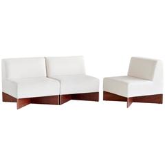 Set of Three Pierre Guariche Capitole Chairs for Les Huchers-Minvielle, 1960 3