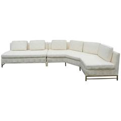 Impressive Two-Piece Mid-Century Modern Sofa by Paul McCobb for Directional 3