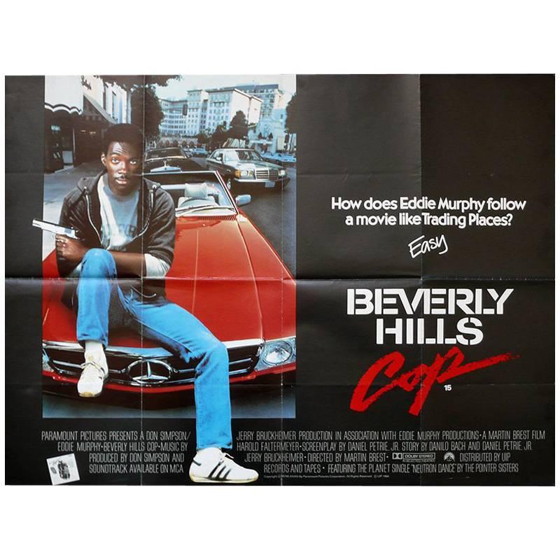 "Beverly Hills Cop", Poster, 1984 For Sale