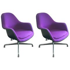 Charles & Ray Eames Ec-178 Lounge Chair Pair, Herman Miller