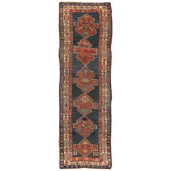 Antique Persian Kurdish  Runner Rug