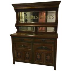 Vintage Early 20th Century Cabinet from an English Pub