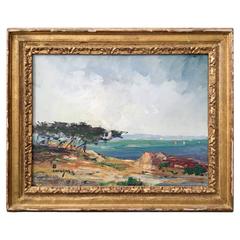 Seascape Painting by Leon Dabo, Undated 12