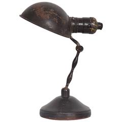 Industrial Desk or Wall Sconce Lamp, Mid-Century Period 3