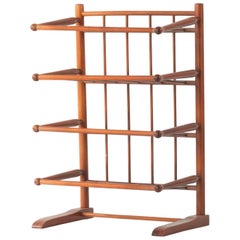 Mahogany Book Stand in the Style of Josef Frank