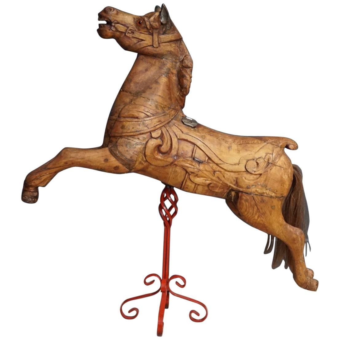 English Anderson Juvenile Carousel Horse, circa 1890s