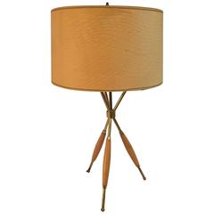 Gerald Thurston for Lightolier Tripod Table Lamp