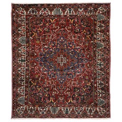 Antiker persischer Bakhtiari-Teppich im traditionellen modernen Stil