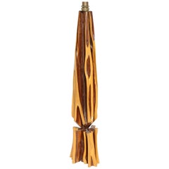 French Lamp in Cypress Wood
