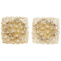 Pair of Champagne Bubble Sconces by Helena Tynell 8