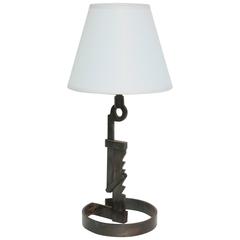 "Cremaillere" Table Lamp Attitude to Adnet 1