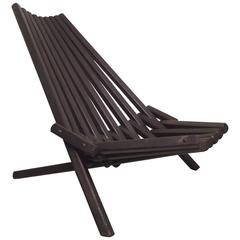 Slat Outdoor Folding Chair