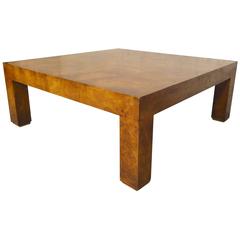 Mid-Century Modern Burl Coffee Table Mid-Century Modern Burl Coffee Table
