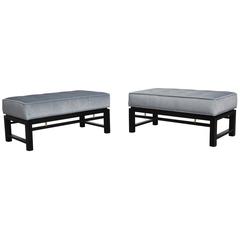 Pair of Dunbar Benches, Edward Wormley