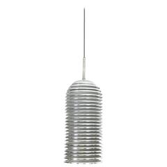 Original 1960s Chrome Hanging Light Design by Kazuo Motozawa for Staff, Germany 2
