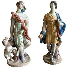 Pair of Classical Figurines, 18th Century 12