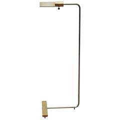 Cedric Hartman Brass and Chrome Floor Lamp 5