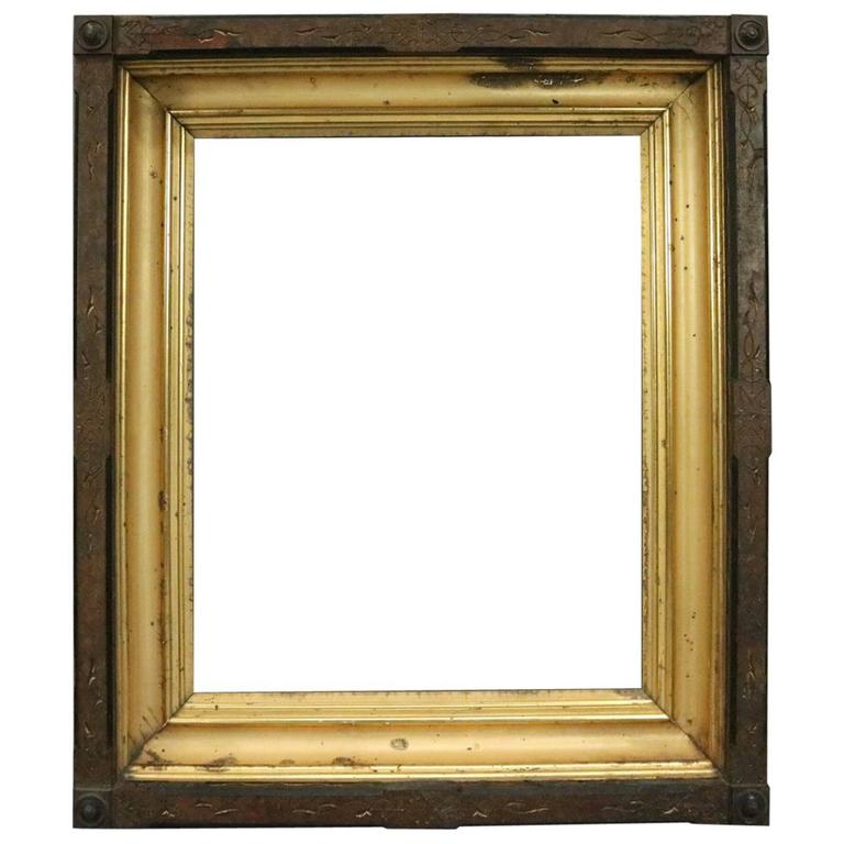 Antique Eastlake Incised Walnut Giltwood And Ebonized Frame At 1stdibs Antique Eastlake Incised Walnut Giltwood And Ebonized Frame For