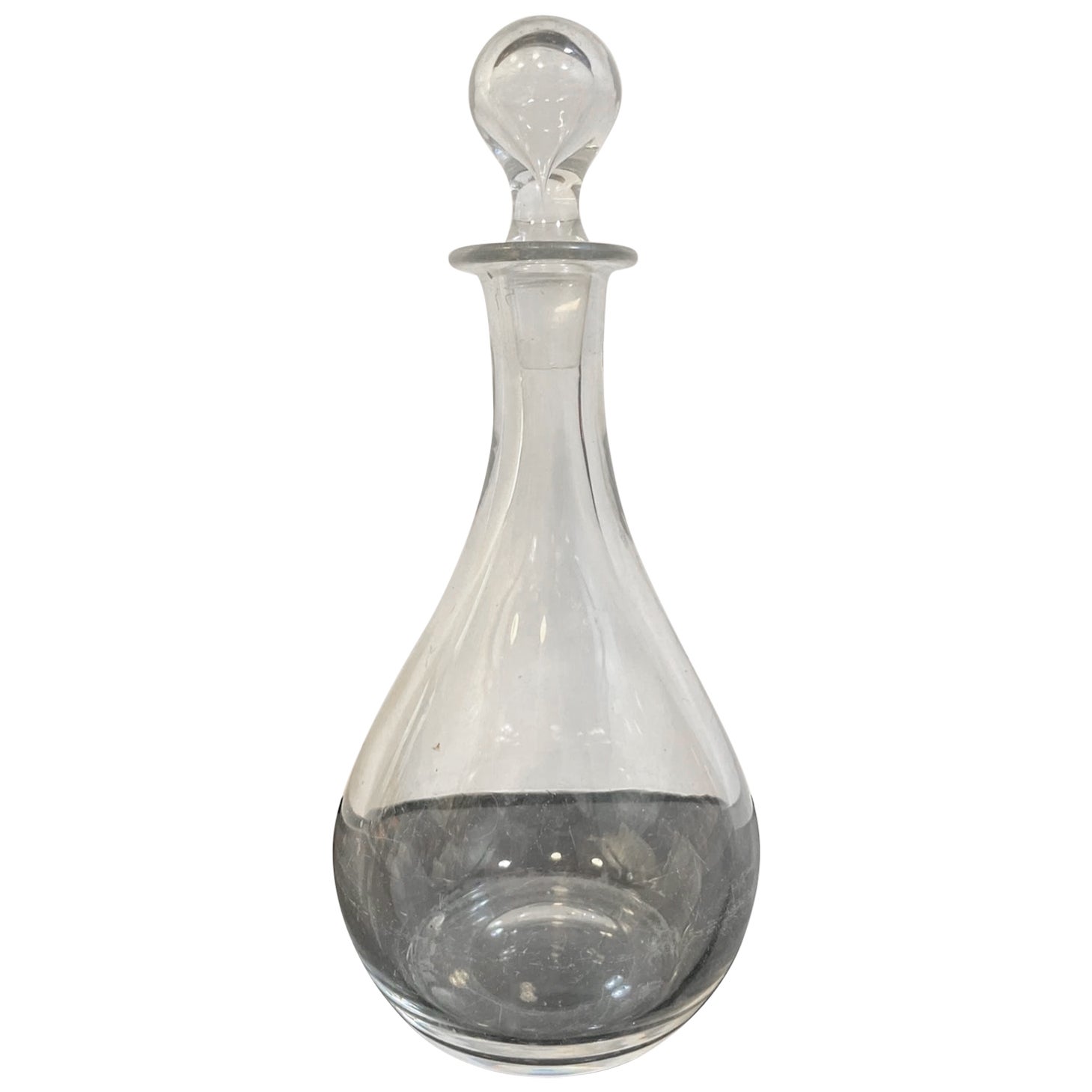 Val Saint Lambert Crystal Decanter