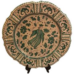 Italian Paint Decorated Platter 5