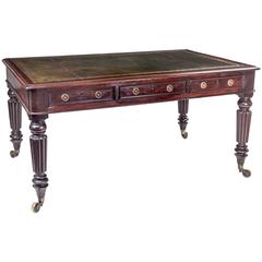 Antique Regency Partners Writing Table 2