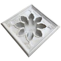 Vintage Carved Marble Fountain or Planter 10