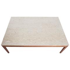 Crema Marfil Marble Coffee Table