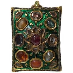 Possibly North Indian Late 18th-19th Century Gold Pendant