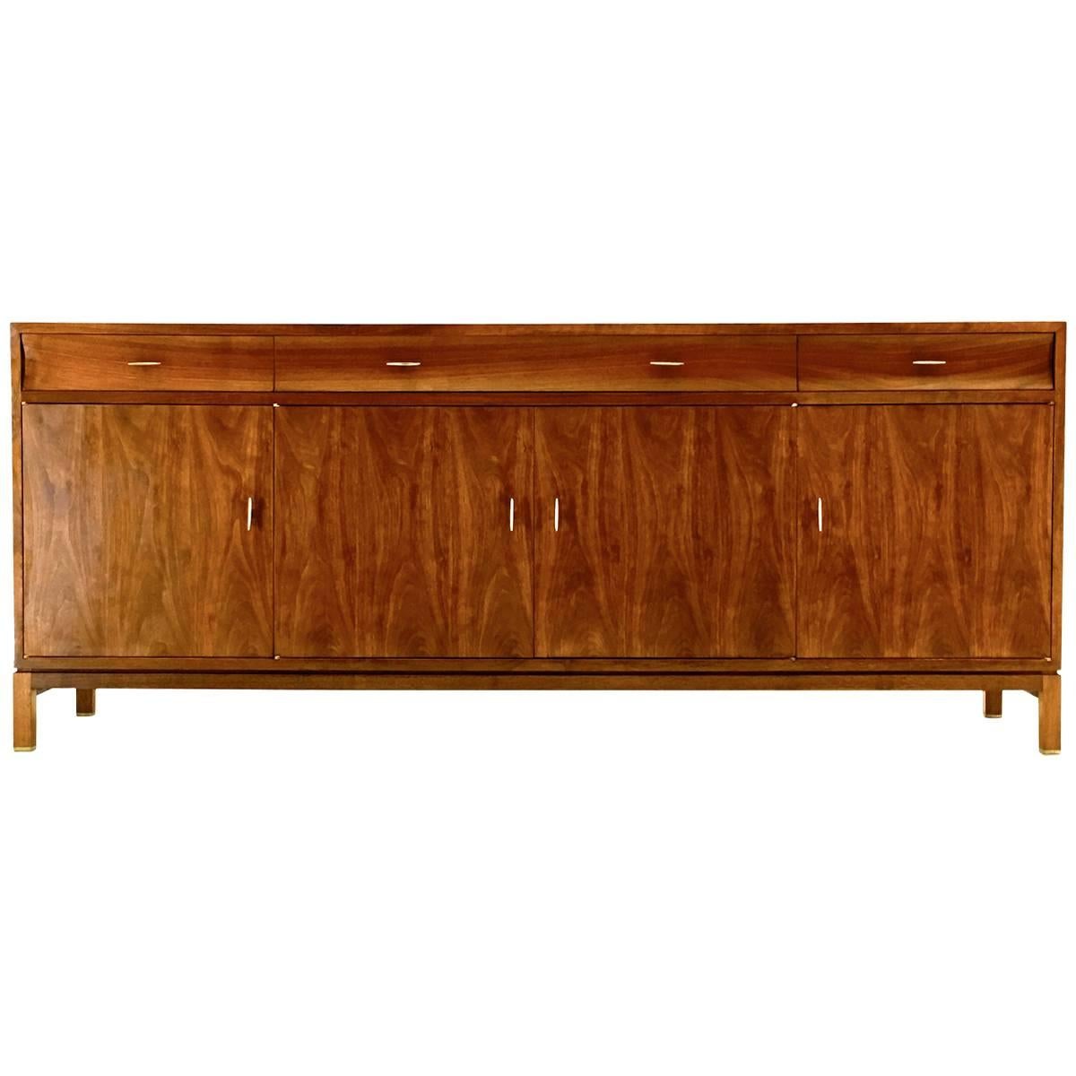 Credenza or Buffet by Edward Wormley for Dunbar in Oiled Walnut