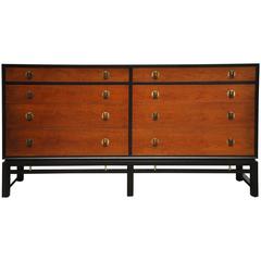 Dunbar Dresser by Edward Wormley with Brass and Rosewood Pulls