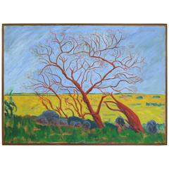 Late 20th Century Oil on Canvas by Duilio Pierri 1