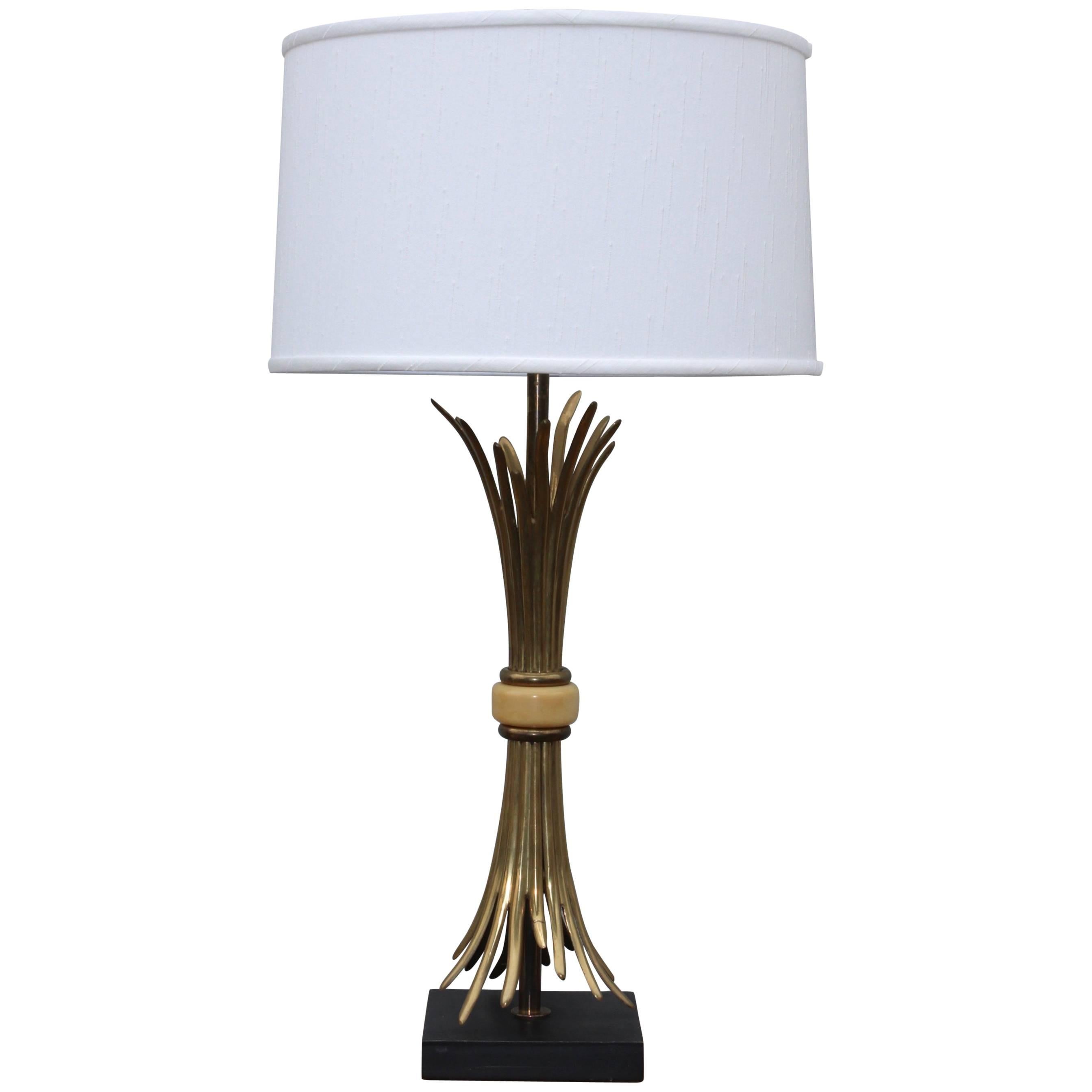 Lampe de table en bronze Chapman