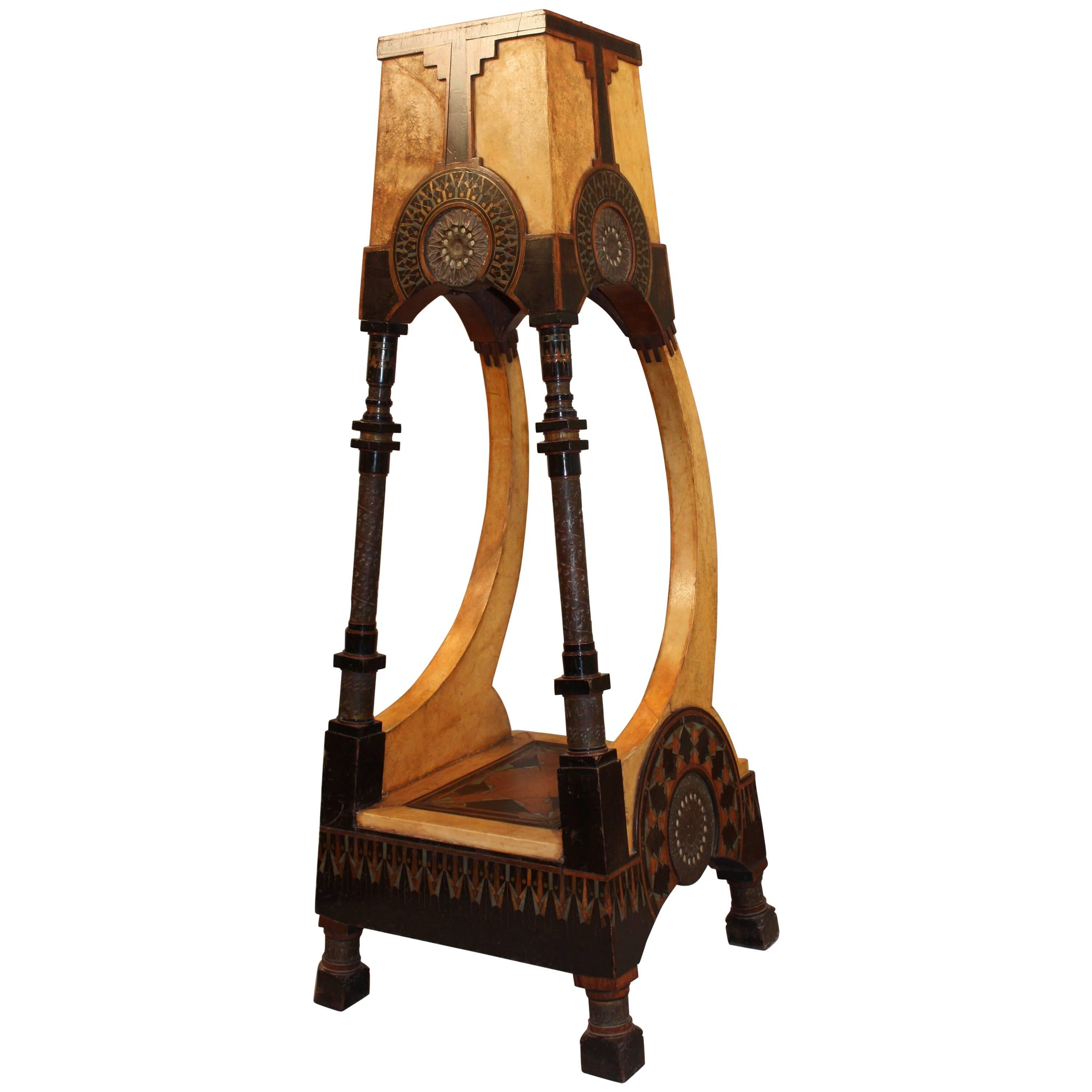 Carlo Bugatti's 1900 Exceptional "Balla" Stand