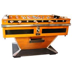 Mid-Century French Café's Foosball Table