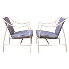 Kipp Stewart and Stewart MacDougall Vista Furniture Arm Chairs, Pair