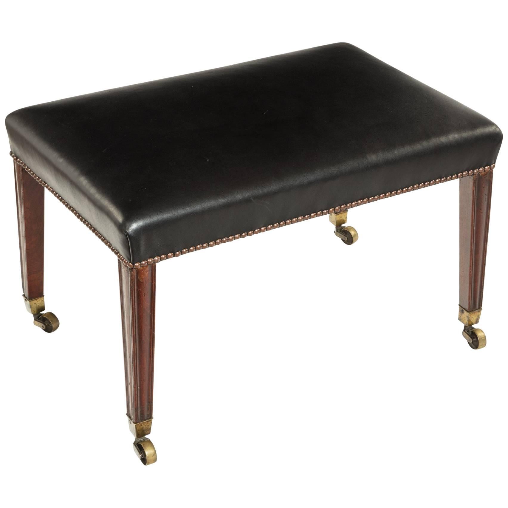 George III, Hepplewhite Period Stool For Sale