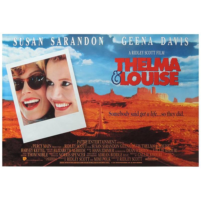 "Thelma & Louise" Film Poster, 1991 For Sale