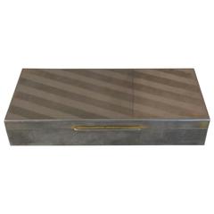 Italian Silver Plated Box, circa 1950 10