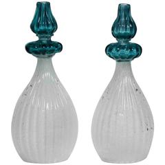 Pair of Vibrant Murano Sconces by Barovier and Toso, circa 1950s 11