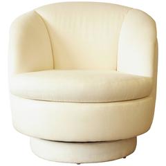 Milo Baughman for Thayer Coggin Swivel Club Chair