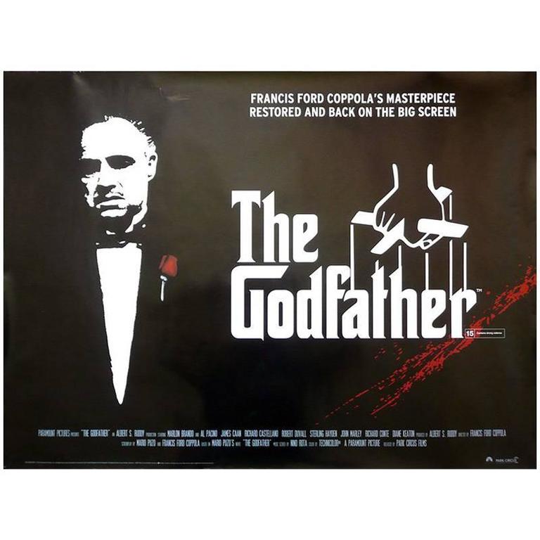 "The Godfather" Film Poster, 2009 For Sale at 1stdibs