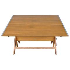 Used Mid-Century Industrial Drafting Table by Anco Bilt of NY