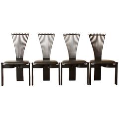 Scandinavian Modern TOTEM Chairs by Torstein Nilsen for Westnofa, Set of Four