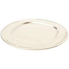 Richard Meier for Swid Powell Silver-Plate Skyscraper Tray / Barware