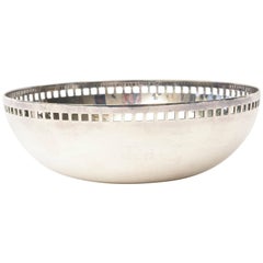 Richard Meier for Swid Powell Skyscraper Silver- Plate Bowl