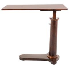 Antique English Adjustable Mahogany Table