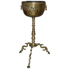 Brass Cachepots Chiseled Brass Cachepots Chiseled