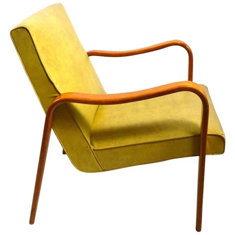 Bent Plywood Lounge Chair By Thonet